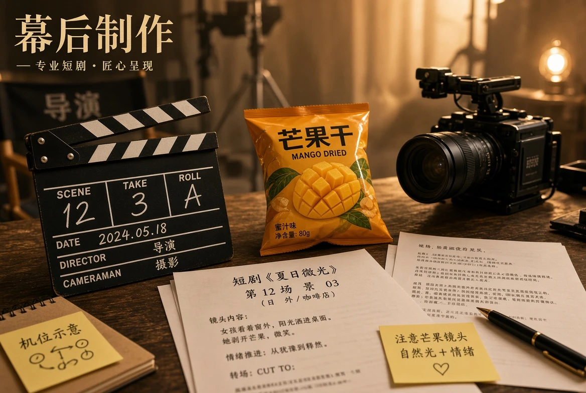 黄果AI短剧幕后内容