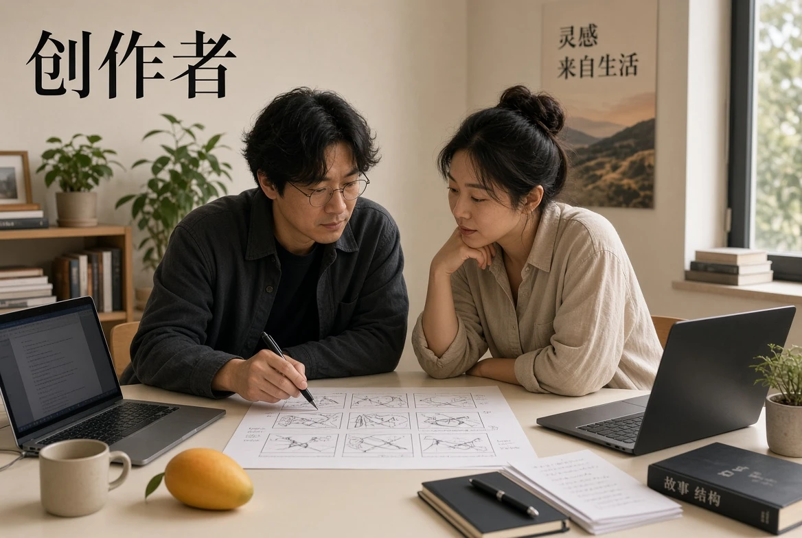 黄果AI短剧作者内容